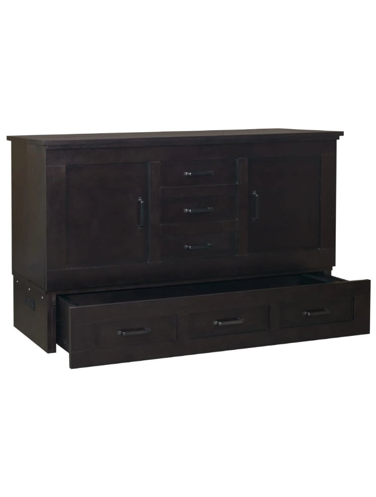 Lit escamotable Harrison 60 po - Série Elite - ET7-HAR-SBK-Q - Cabinet Bed