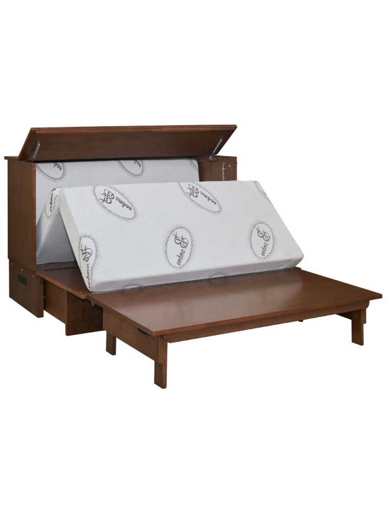 Lit escamotable Barn 60 po - Série Elite - ET7-BRN-COJ-Q - Cabinet Bed