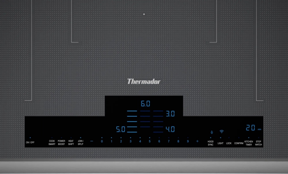 Plaque de cuisson à induction encastrable 36 po. Thermador CIT367YMS