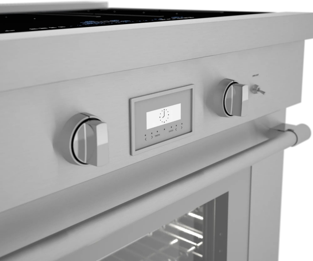 Cuisinière à induction autoportante 36 po. 4,9 pi³ avec convection Thermador PRI36LBHC