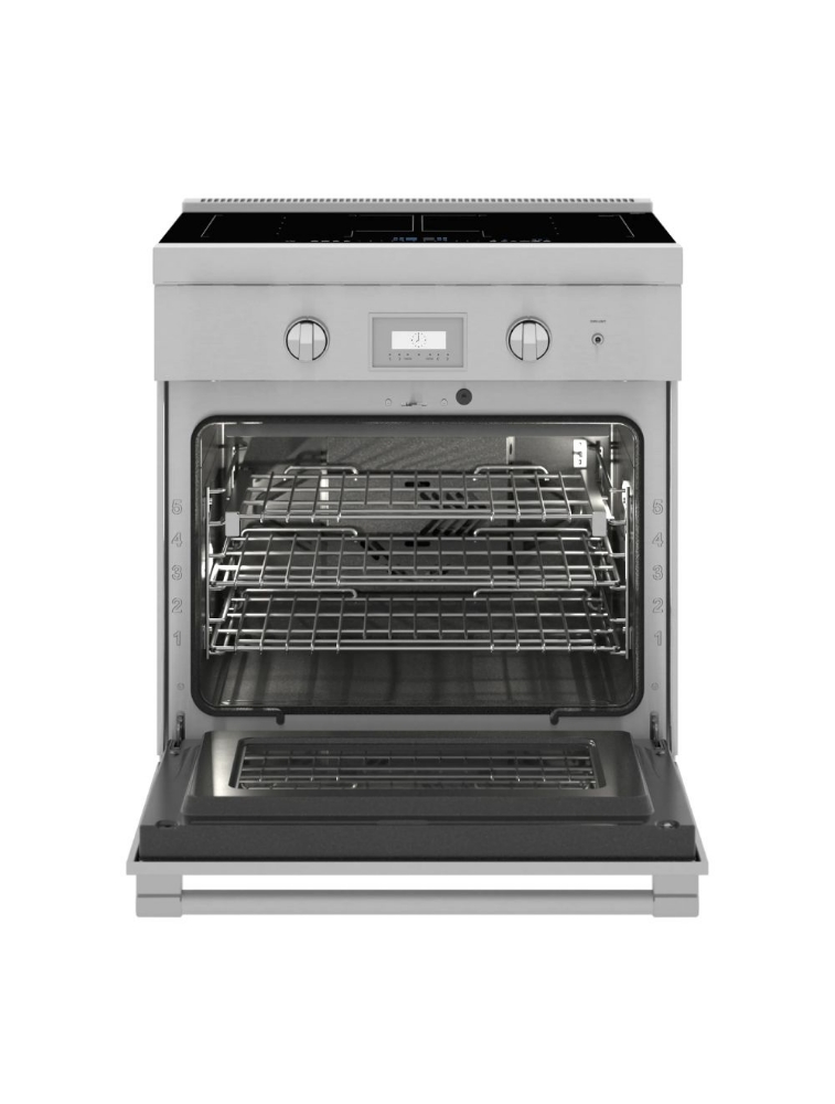 Cuisinière à induction autoportante 30 po. 4,4 pi³ avec convection Thermador PRI30LBHC