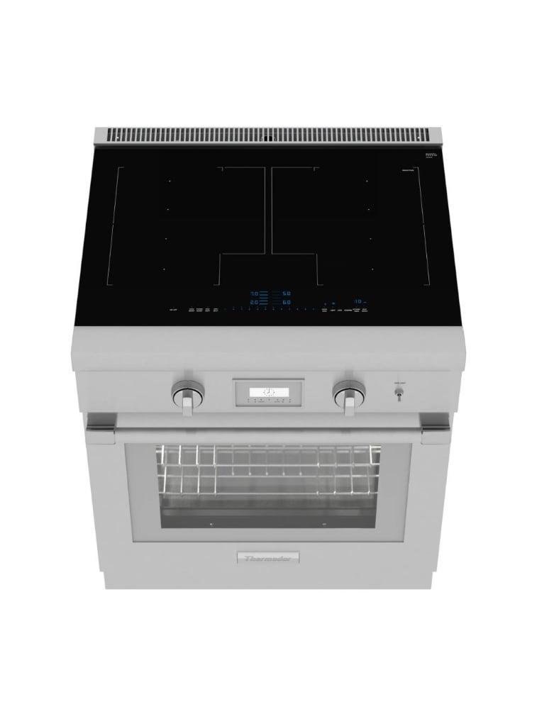 Cuisinière à induction autoportante 30 po. 4,4 pi³ avec convection Thermador PRI30LBHC