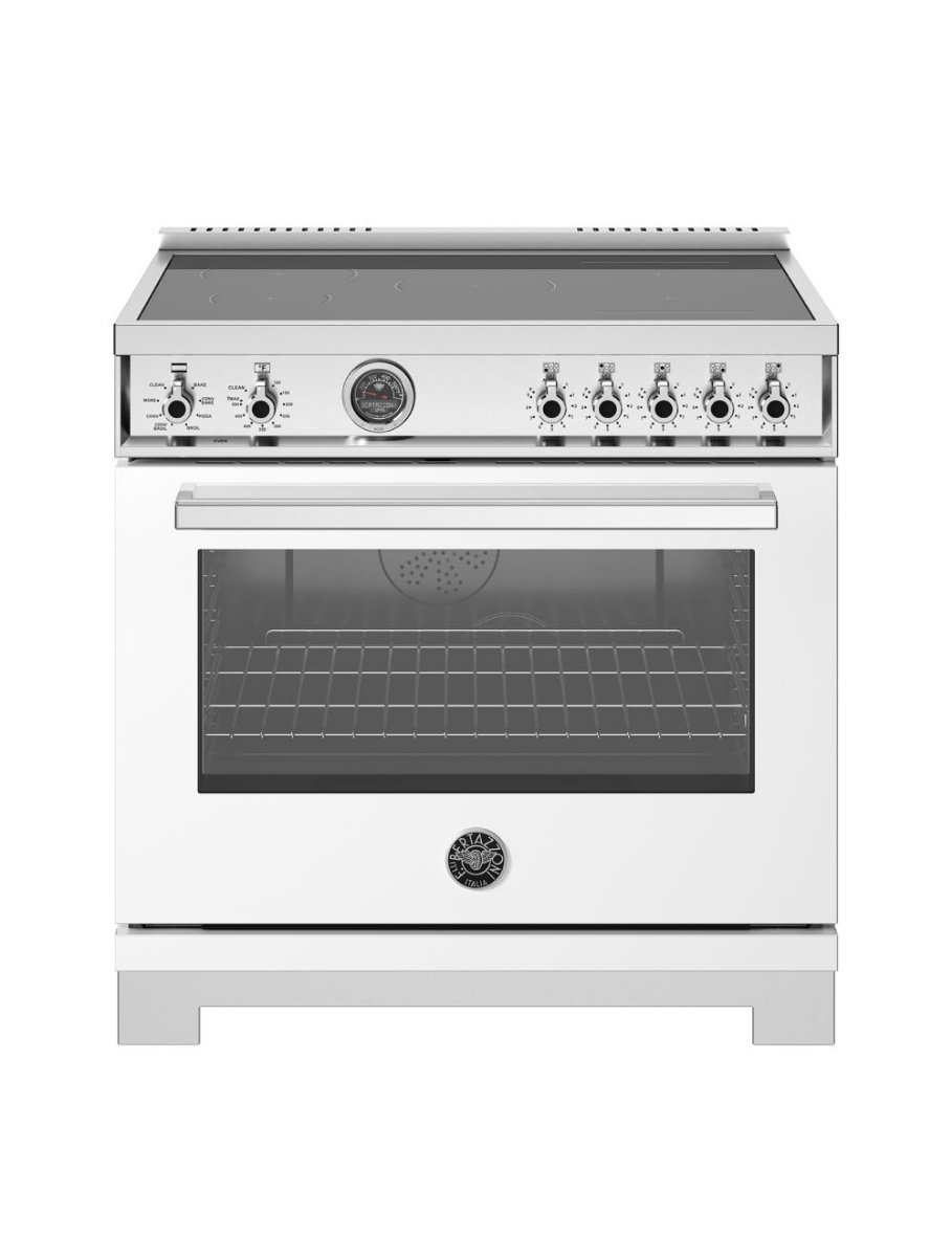 Cuisinière à induction autoportante 36 po. 5,7 pi³ avec convection Bertazzoni PRO365ICFEPBIT