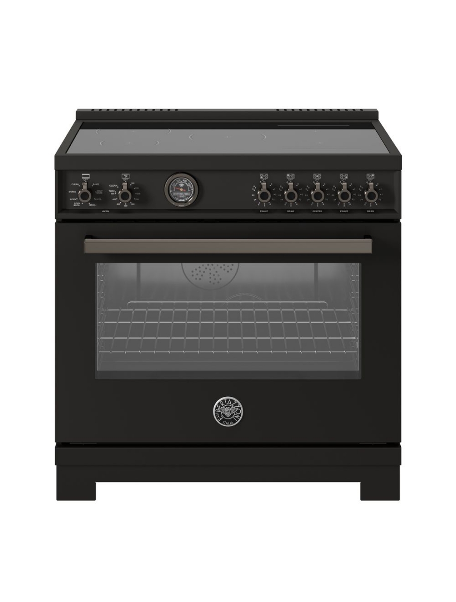 Cuisinière à induction autoportante 36 po. 5,7 pi³ avec convection Bertazzoni PRO365ICFEPCAT