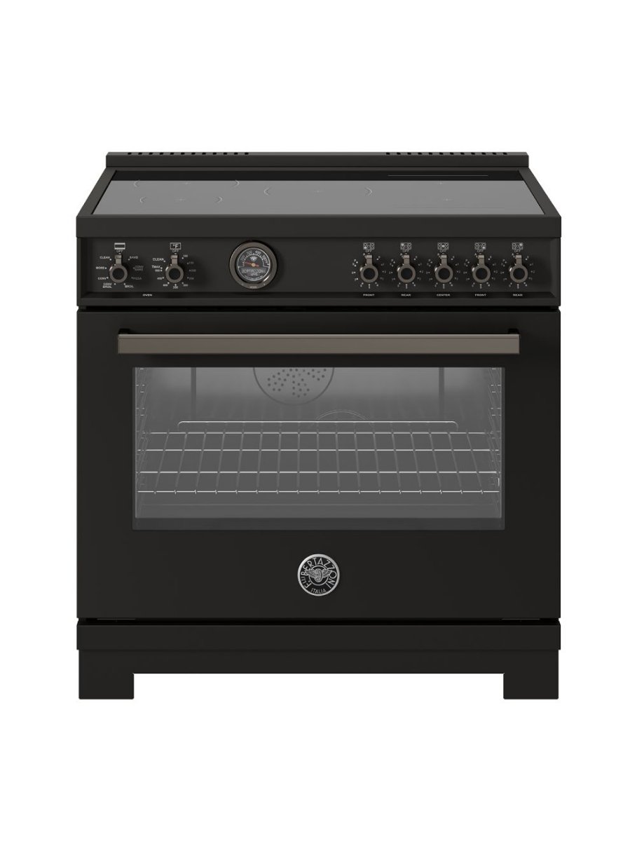 Cuisinière à induction encastrable 36 po. 5,7 pi³ avec convection Bertazzoni PRO365ICFEPCAT