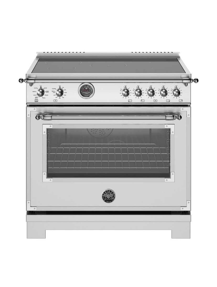 Cuisinière à induction 36 po. 5,7 pi³ avec convection Bertazzoni HER365ICFEPXT