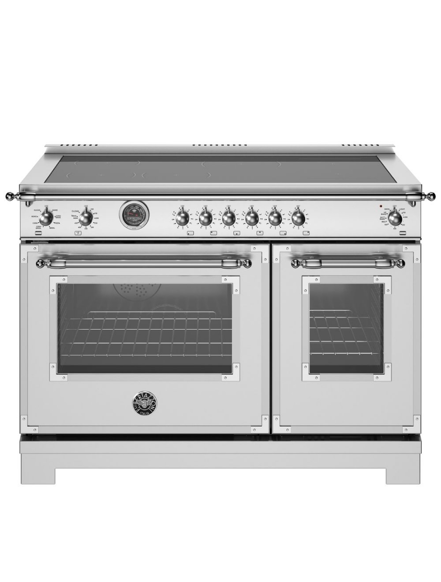 Cuisinière à induction 48 po. avec convection Bertazzoni HER486IGFEPXT