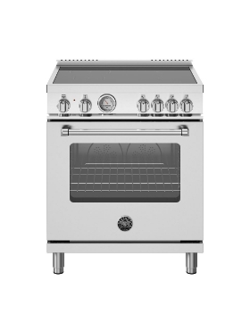 Cuisinière à induction 30 po. 4,7 pi³ avec convection Bertazzoni MAS304INMXV