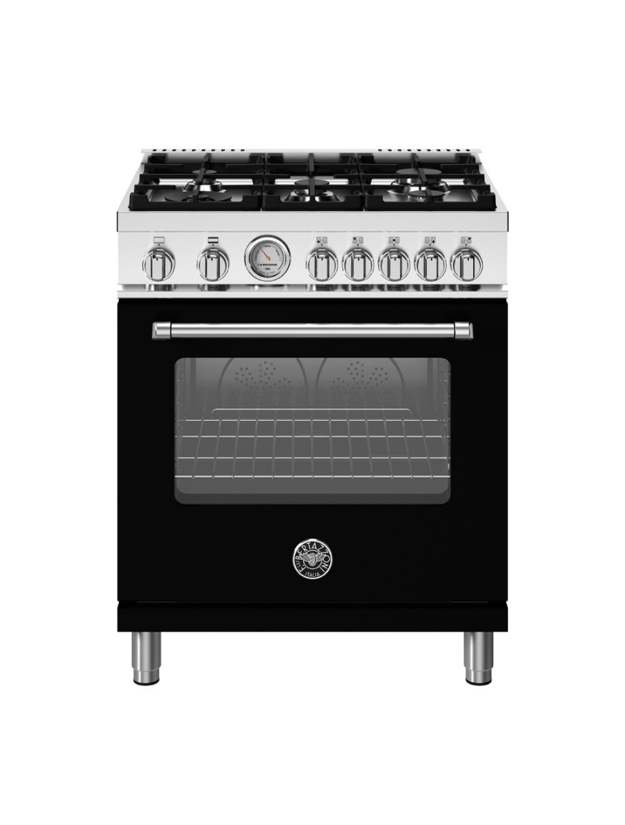 Cuisinière à gaz 30 po. 4,7 pi³ avec convection Bertazzoni MAS305GASNEV