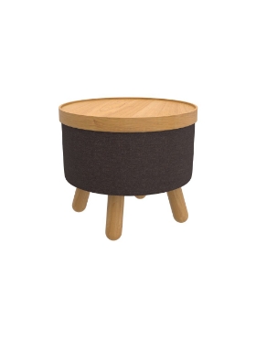 Pouf de rangement BETSY - 402-376CH_NT - Worldwide Home Furnishings