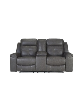 Picture of Reclining loveseat with console