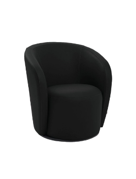 Fauteuil d'appoint pivotant - LUKA CORO 029 - Kaza Design 