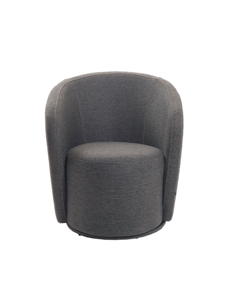 Fauteuil d'appoint pivotant - LUKA YOLO 28 - Kaza Design