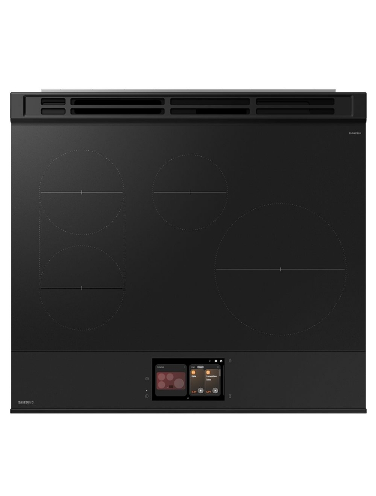 Cuisinière à induction 30 po. 6,3 pi³ avec convection Samsung BESPOKE NSI6DG9900SRAC