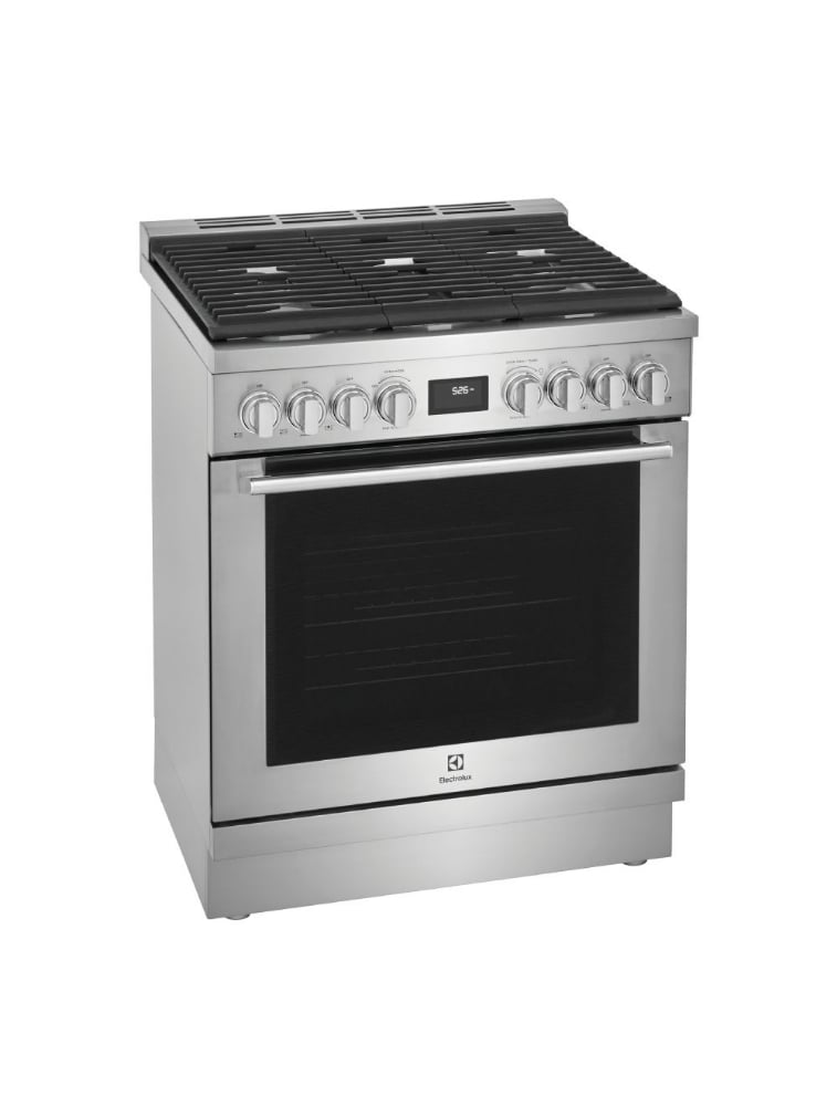 Cuisinière biénergie autoportante 30 po. 4,6 pi³ avec convection Electrolux ECFD3068AS