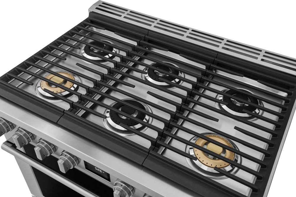 Cuisinière au gaz biénergie 36 pouces 4,4 pi³ Electrolux ECFD3668AS