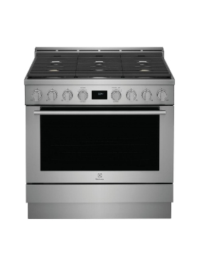 Cuisinière au gaz autoportante 36 po. 4,4 pi³ avec convection Electrolux ECFG3668AS