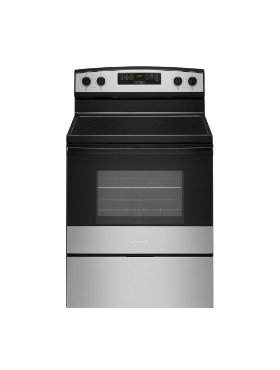 Cuisinière électrique autoportante 30 po. 4,8 pi³ avec Bake Assist Amana YAER6303MMS