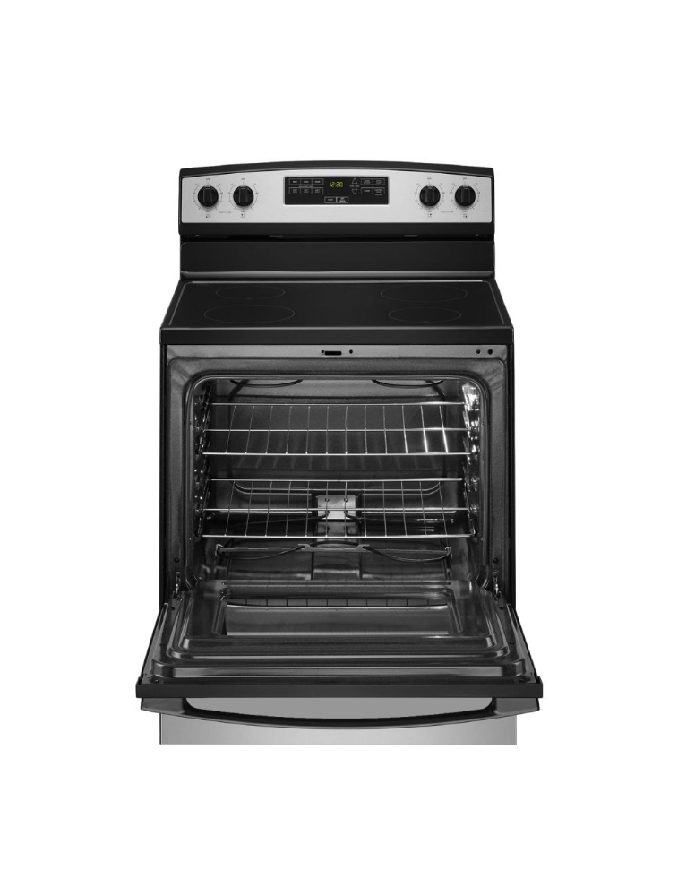 Cuisinière électrique autoportante 30 po. 4,8 pi³ avec Bake Assist Amana YAER6303MMS