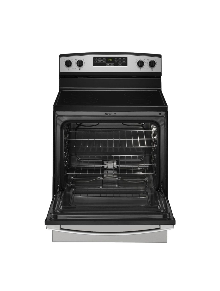 Cuisinière électrique autoportante 30 po. 4,8 pi³ avec Bake Assist Amana YAER6603SMS