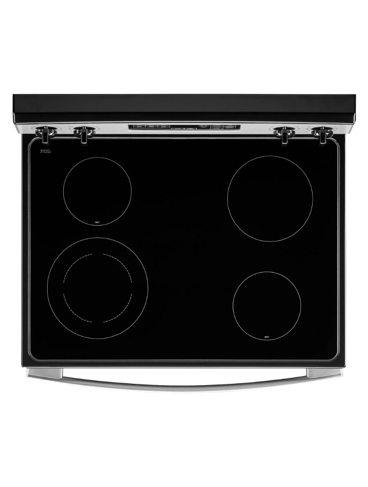 Cuisinière électrique autoportante 30 po. 4,8 pi³ avec Bake Assist Amana YAER6603SMS