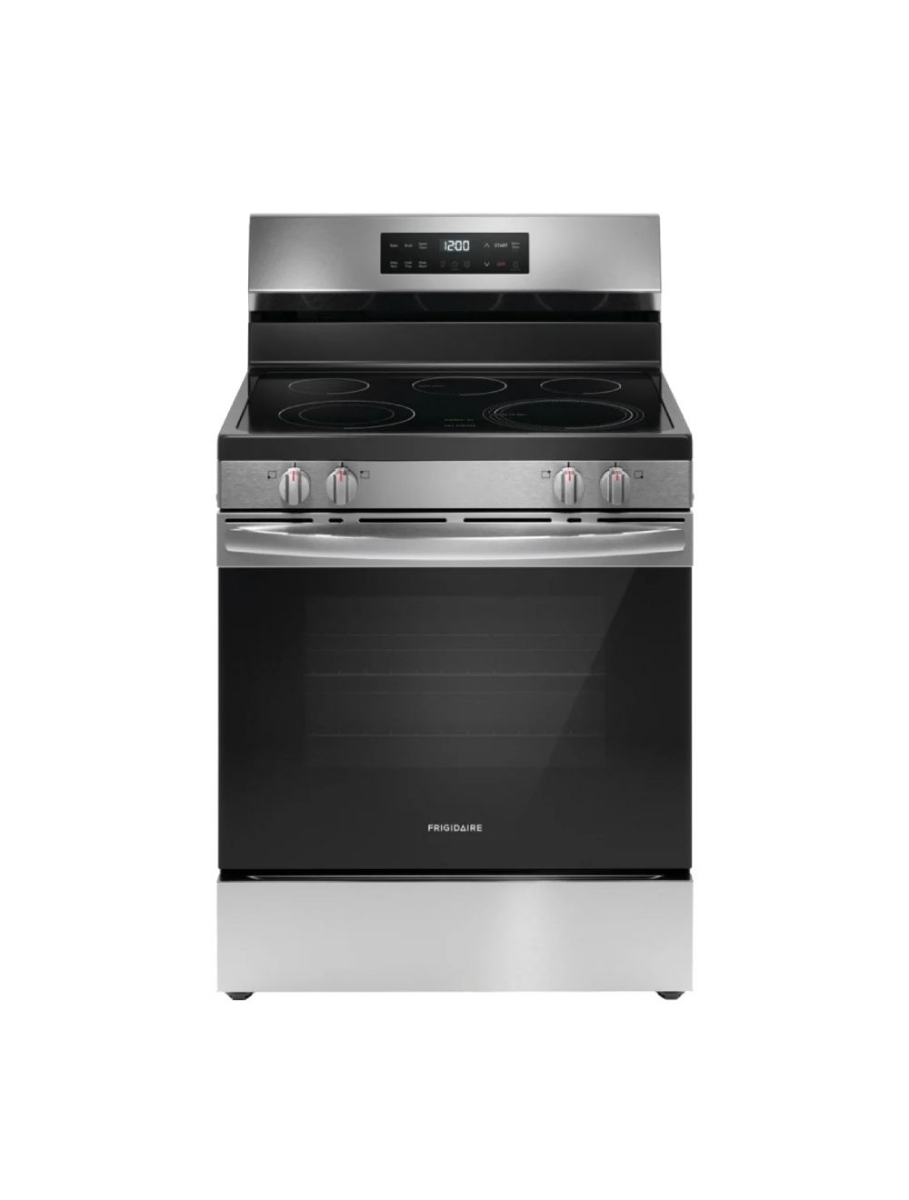 Cuisinière électrique autoportante 30 po. 5,3 pi³ avec EvenTemp™ Frigidaire FCRE306CAS