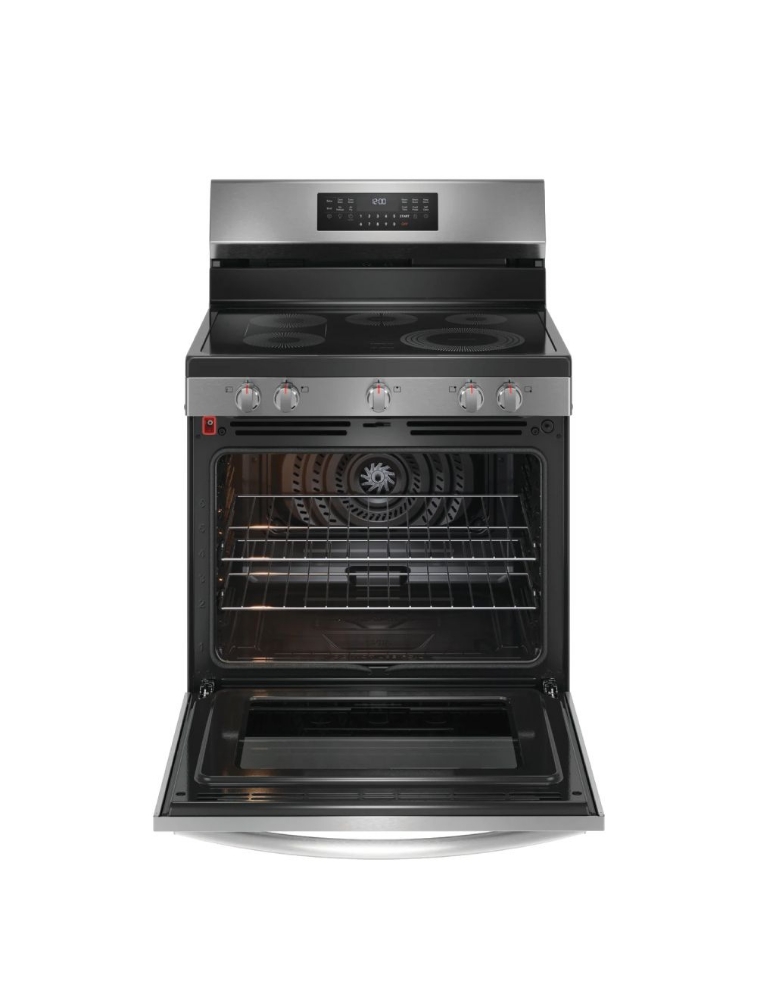 Cuisinière électrique autoportante 30 po. 5,3 pi³ avec convection totale Frigidaire Gallery GCRE306CBF