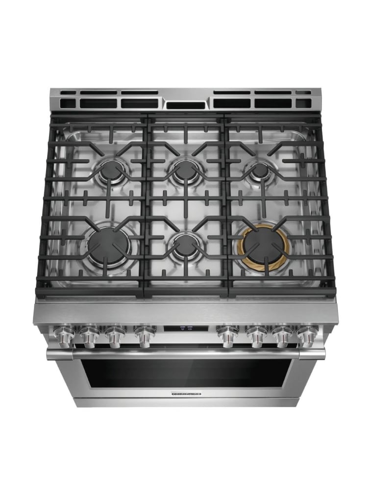 Cuisinière au gaz autoportante 30 po. 6 pi³ avec convection Frigidaire Professional PCFG3080AF