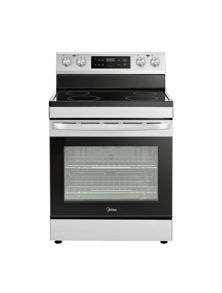 Cuisinière électrique autoportante 30 po. 6,3 pi³ Midea MER30B14ASTC