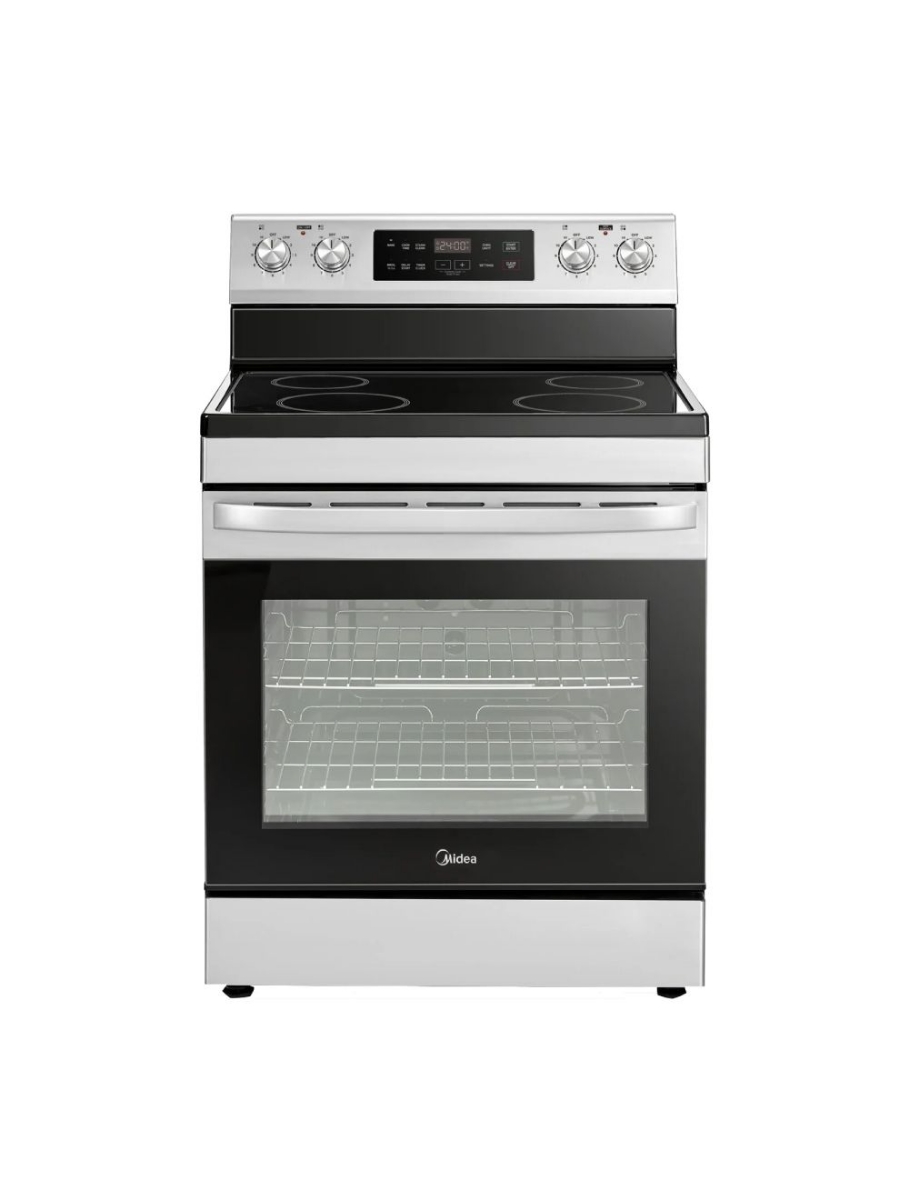 Cuisinière électrique autoportante 30 po. 6,3 pi³ Midea MER30B14ASTC