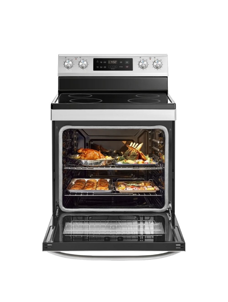 Cuisinière électrique autoportante 30 po. 6,3 pi³ Midea MER30B14ASTC