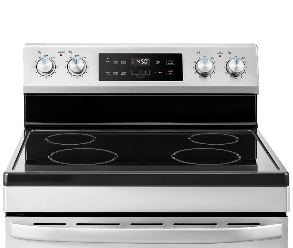 Cuisinière électrique autoportante 30 po. 6,3 pi³ Midea MER30B14ASTC