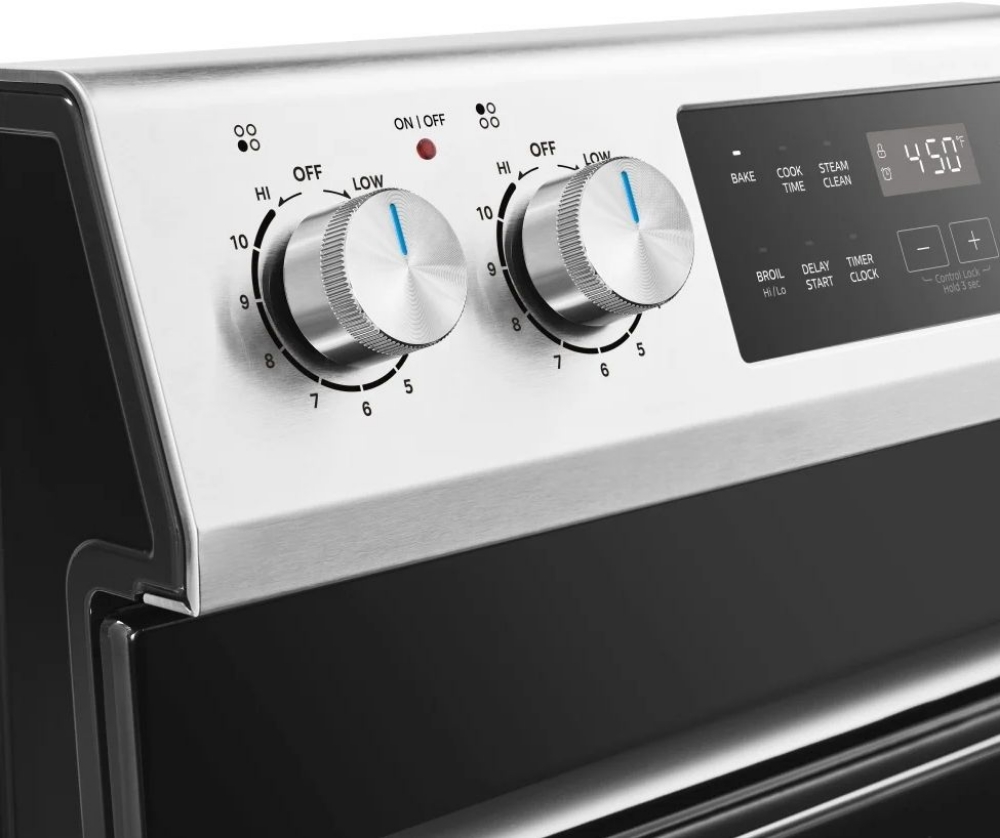 Cuisinière électrique autoportante 30 po. 6,3 pi³ Midea MER30B14ASTC