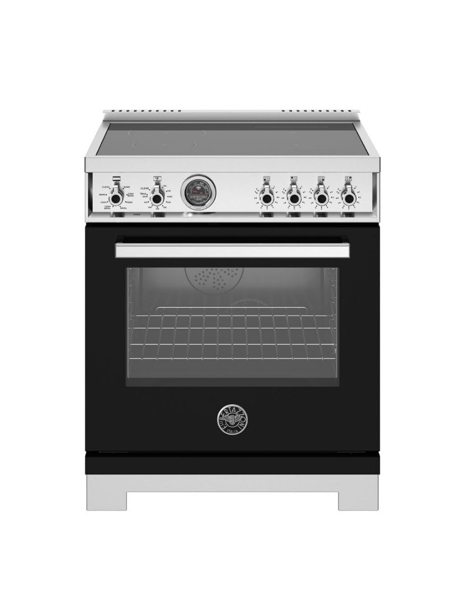 Cuisinière à induction autoportante 30 po. 4,6 pi³ avec convection Bertazzoni PRO304IFEPNET