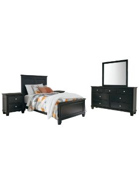 Mobilier de chambre Lit Simple 5 mcx LANOLEE B687-53/52/86/31/36/92X2 Ashley