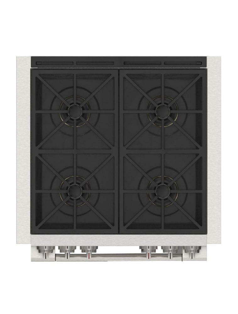 Cuisinière biénergie autoportante 30 po. 4,4 pi³ avec convection Fulgor Milano F6PDF304S1