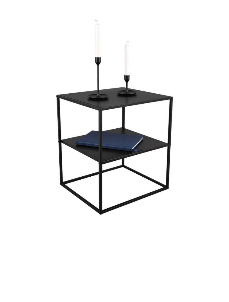 Table d'appoint carrée CHLOE 1550202 Mirrors & More