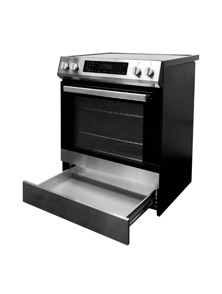 Cuisinière à induction encastrable 30 po. 5 pi³ avec convection Danby DIRC300BSSC