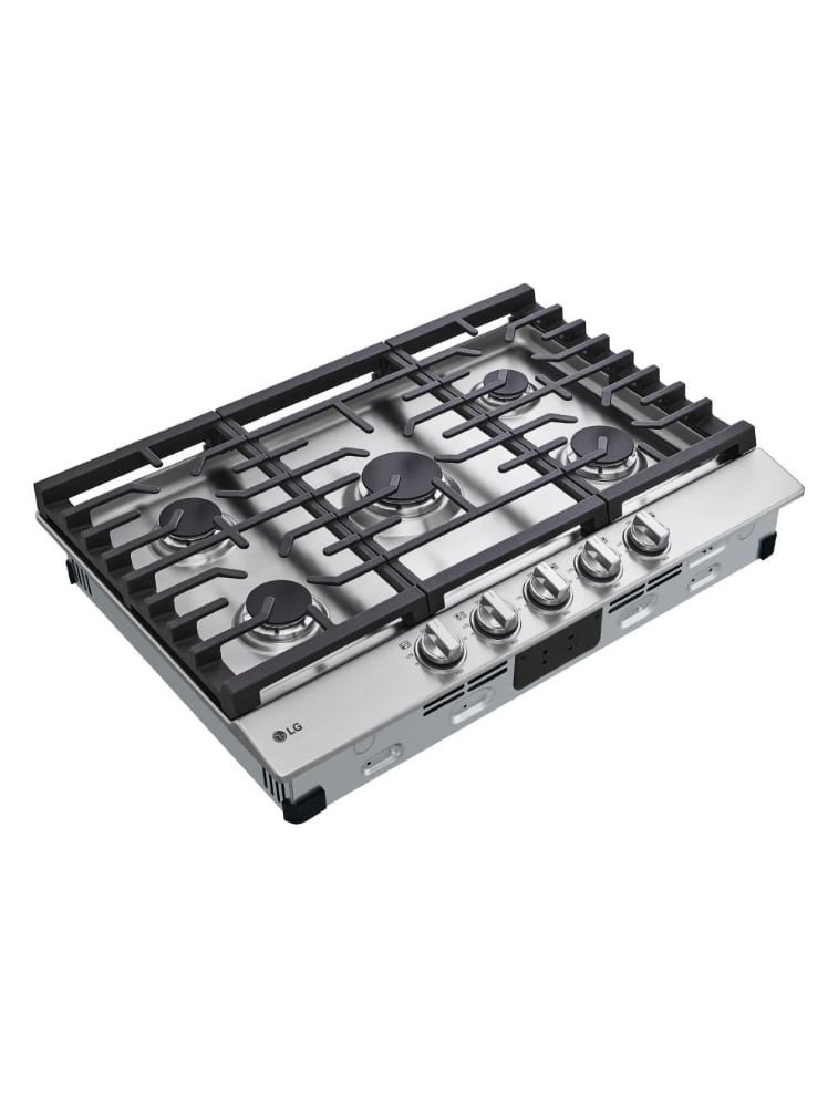 Plaque de cuisson au gaz encastrable 30 po. avec brûleur UltraHeat™ LG CBGJ3023S