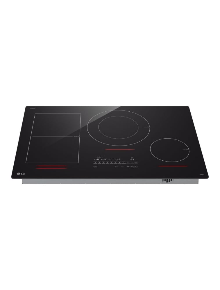 Plaque de cuisson intelligente à induction encastrable 30 po. avec brûleur UltraHeat™ LG CBIH3017BE