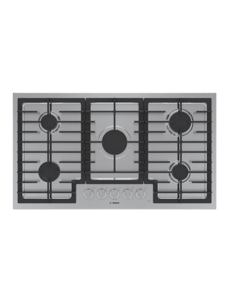 Plaque de cuisson au gaz encastrable 36 po. Bosch NGM5659UC