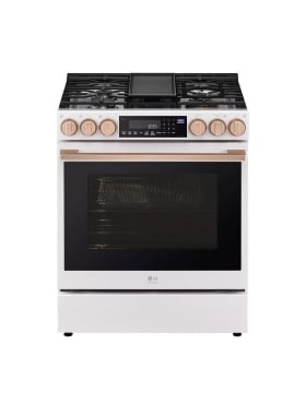 Cuisinière au gaz encastrable 30 po. 6,3 pi³ avec InstaView® LG Studio LSGS6338N