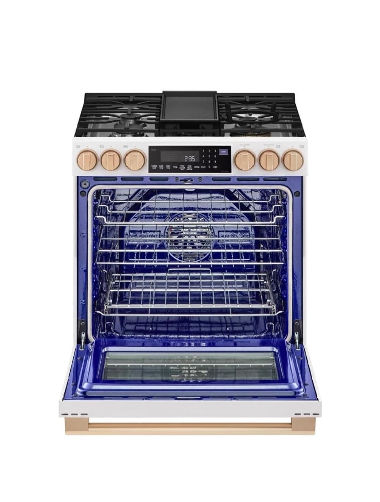 Cuisinière au gaz encastrable 30 po. 6,3 pi³ avec InstaView® LG Studio LSGS6338N