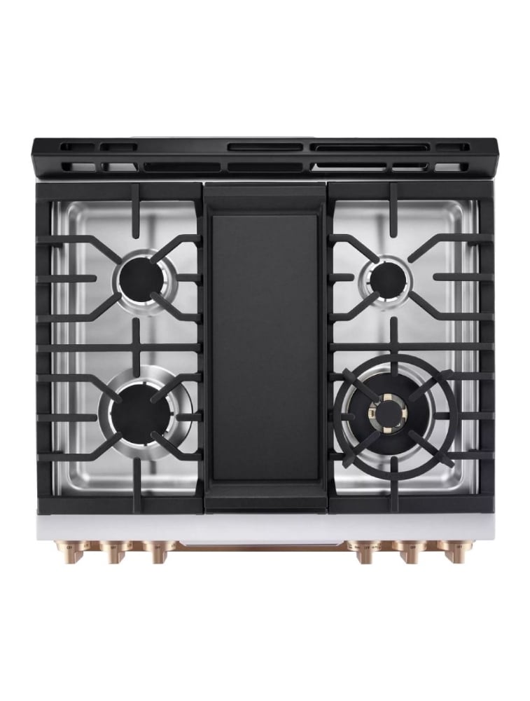 Cuisinière au gaz encastrable 30 po. 6,3 pi³ avec InstaView® LG Studio LSGS6338N