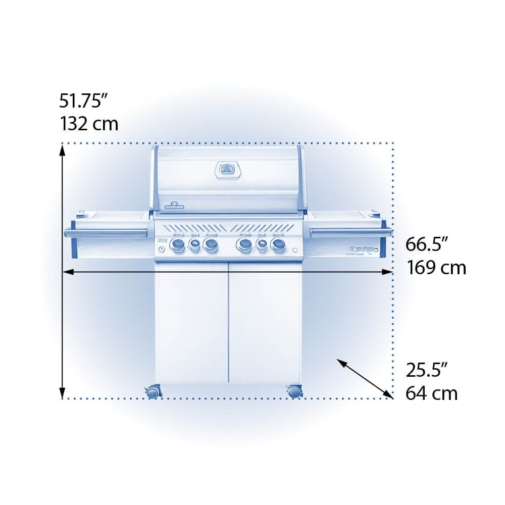 Picture of Barbecue PRESTIGE PRO 500 - 80 000 BTU
